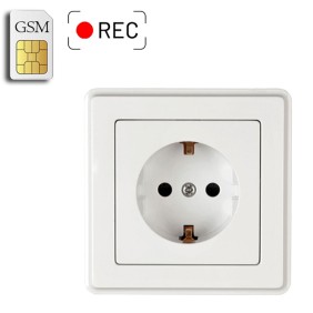 GSM Κοριός πρίζα σούκο με καταγραφή ήχου - GSM-SP-WS2